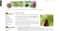 Desktop Screenshot of magneticherbs.com